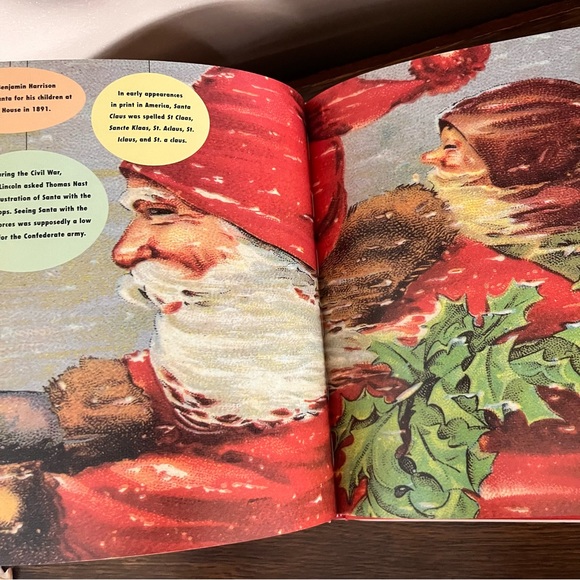 SANTA Hardcover Book, Kathleen Paton Collectible Christmas Poetry Illustrations - Picture 12 of 16